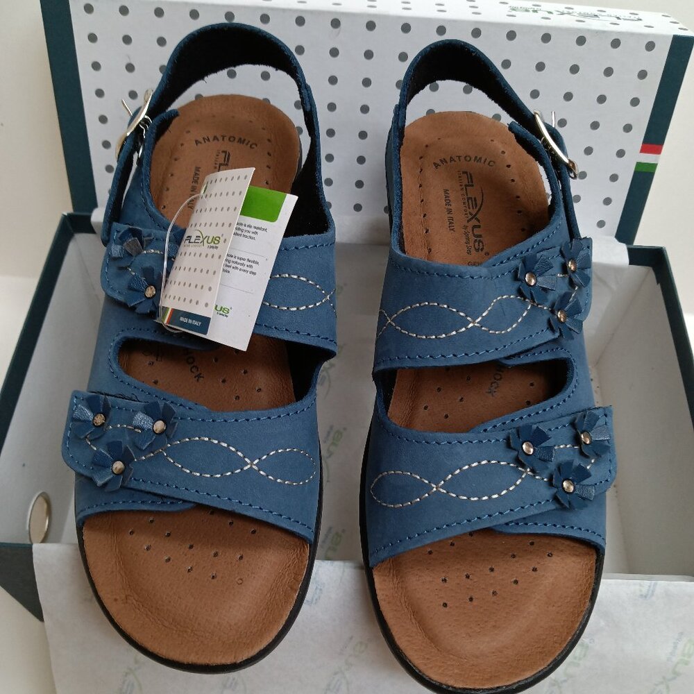 Flexus - Italian Comfort Sandals - Size Eu 36 / US 6- 6.5